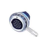 Neutrik MRF12 панельный разъём female c установленными контактами